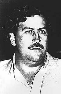 Pablo Escobar, the Columbian druglord who brought hippos to the New World.