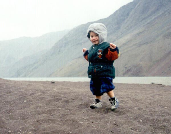 Playing in the Andes