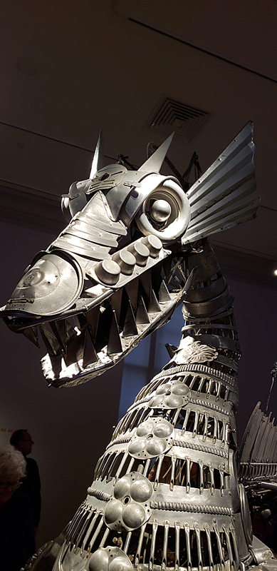 Steel Dragon at the Renwick Gallery