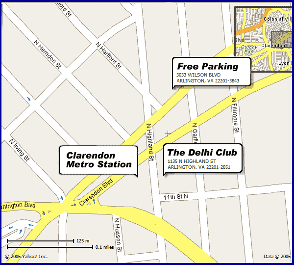 Map of garage near Delhi Club